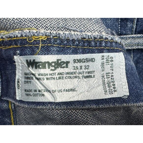 Wrangler George Strait Cowboy Cut Collection Men's Jeans - Size 35x32 (36x33) - Picture 5 of 5